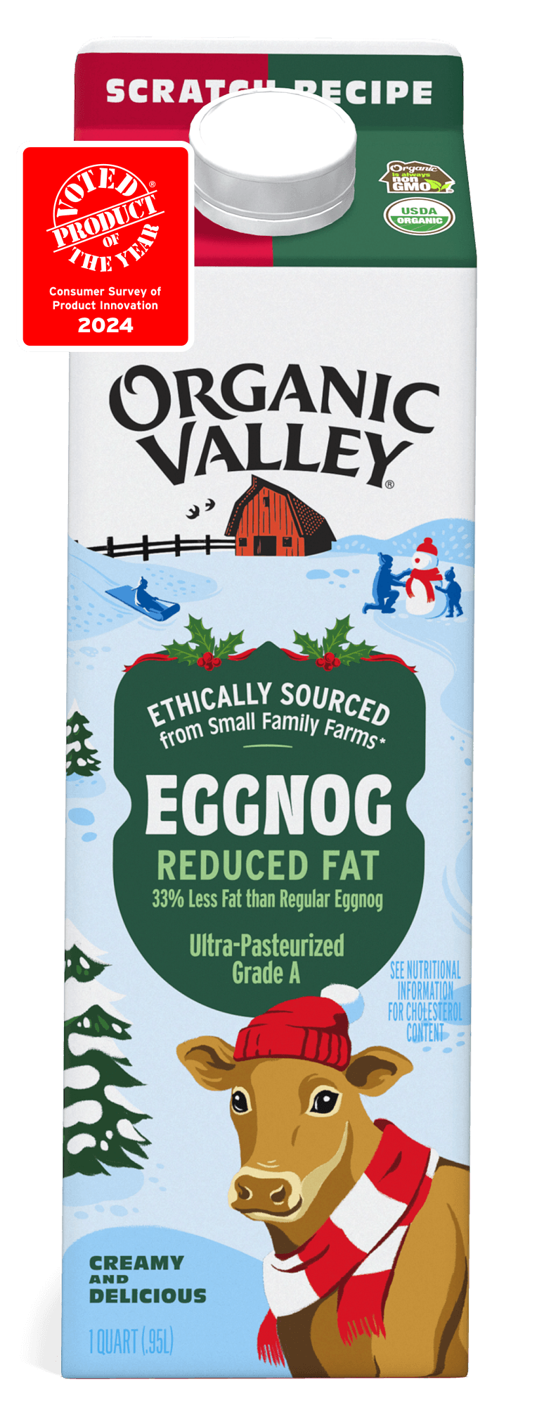 Organic Valley Eggnog